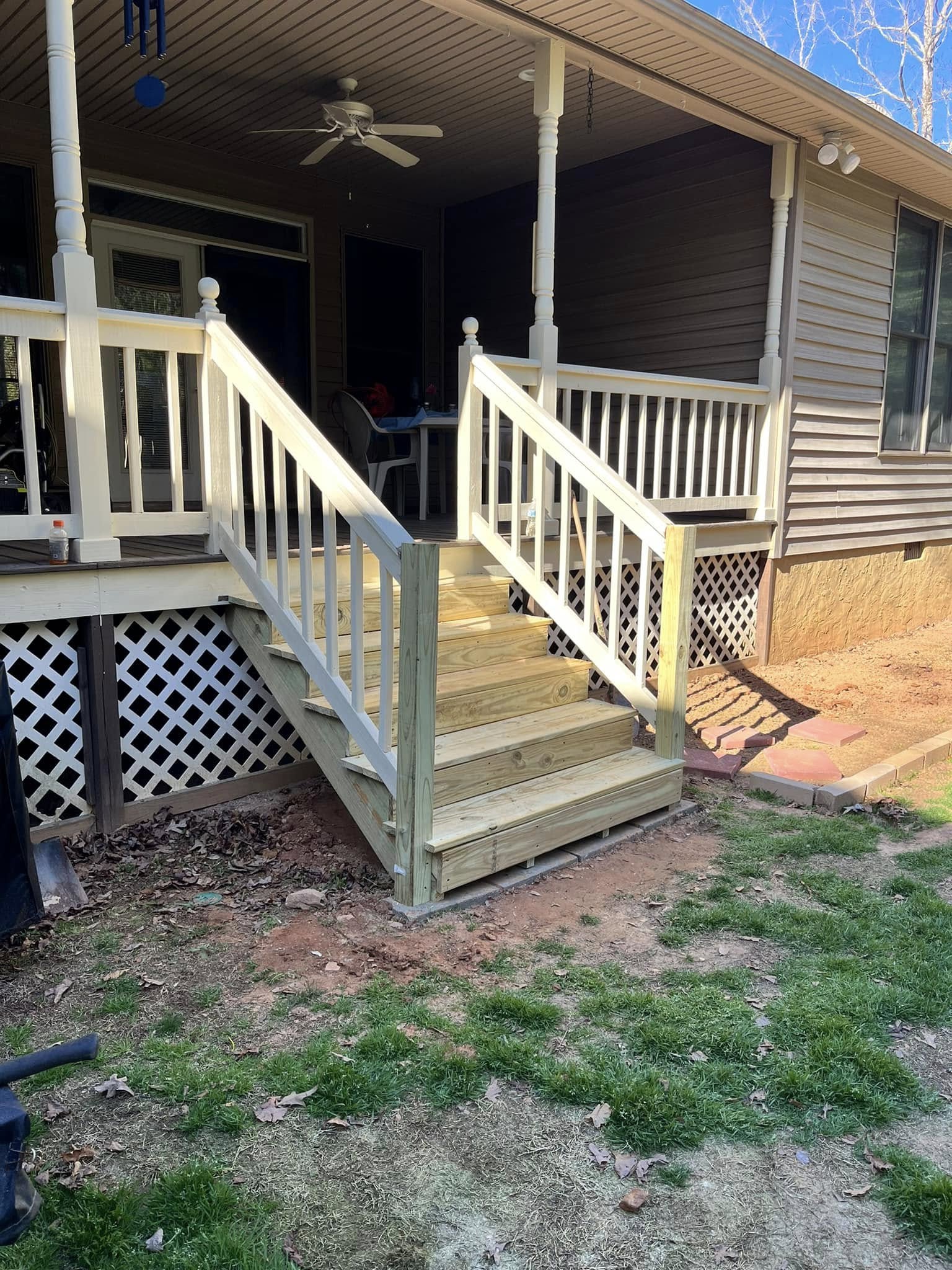 Residential remodeling project progress in Blairsville, GA Residential remodeling project progress in Blairsville, GA