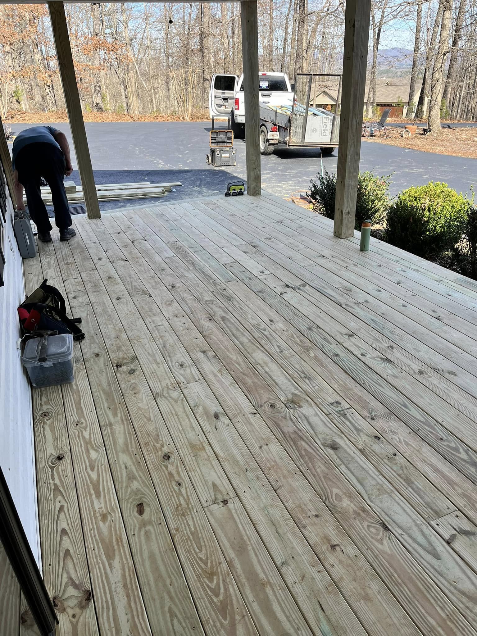 Outdoor structure and home improvement build in Union County, GA Outdoor structure and home improvement build in Union County, GA